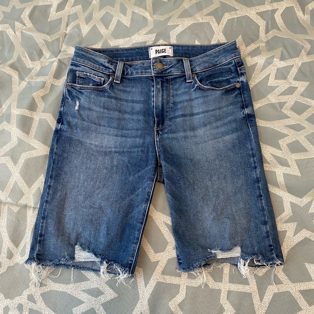 Paige Jax Knee Shorts
